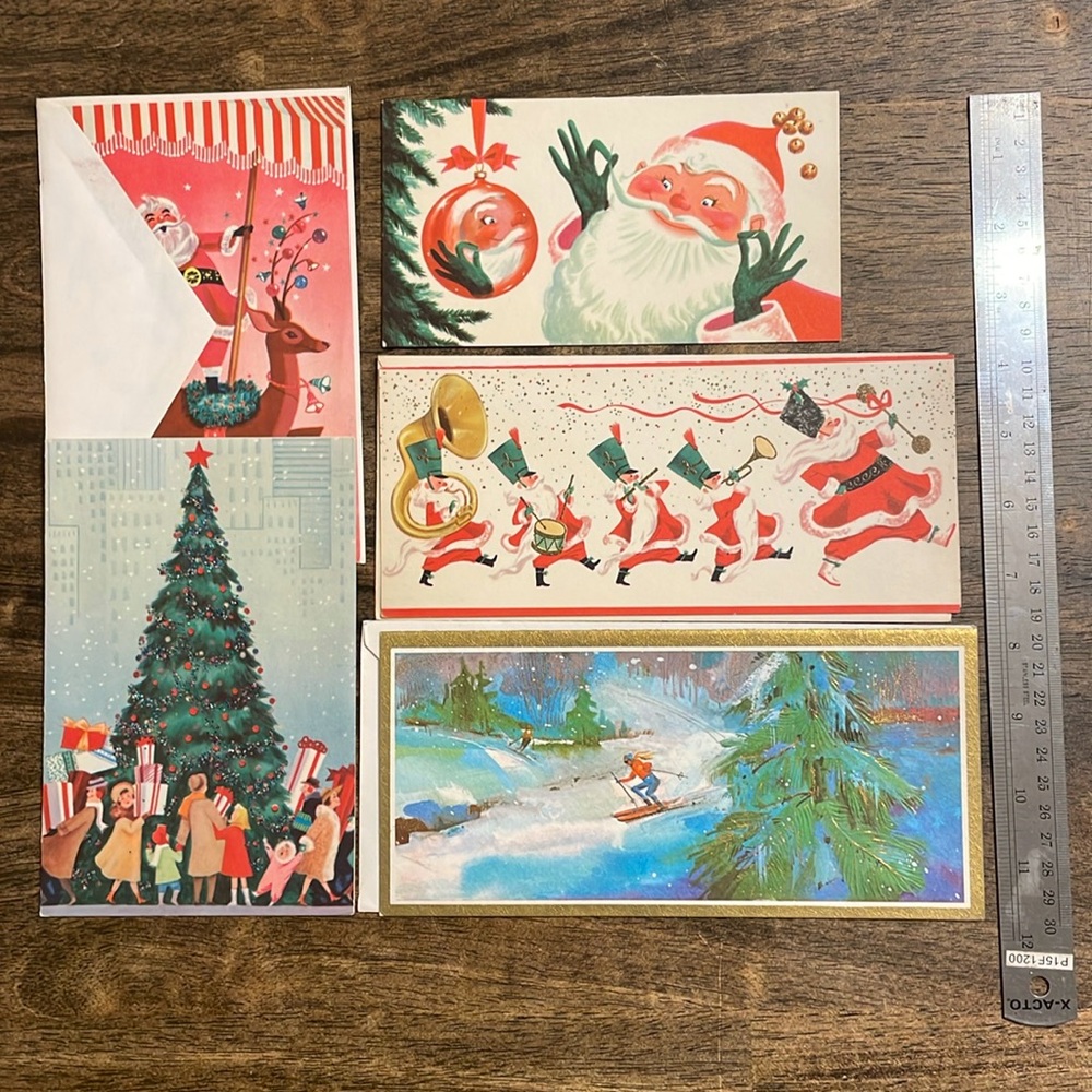 Vintage Greeting Card Set